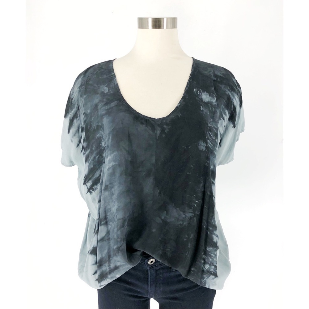 JET by John Eshaya Tie-Dye Top
